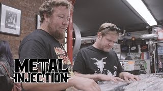 PIG DESTROYER Goes Shopping At GENERATION Records  Metal Injection [upl. by Bogoch]