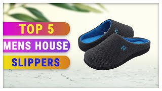 Best Mens House Slippers 2021 [upl. by Johppah]