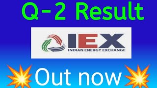 IEX share Q2 Result today IEX share Q2 Result 2025 [upl. by Marybeth]