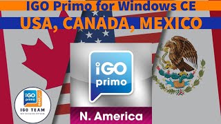 IGO PRIMO navigation 2023 for Windows CE USA Canada Mexico Truck amp Car Download link 📥 [upl. by Borras]