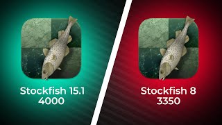 Stockfish 151 vs Stockfish 8 [upl. by Ennagrom]