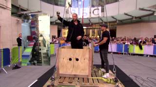 Darcy Oake Escapes 30 Foot Drop  Live at BBCs The One Show [upl. by Tisha]