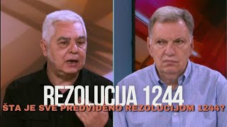 Boris Bratina i Dragoljub KojcicquotRezolucijom 1244 je predvidjen povratak srba na Kosovo i Metohijuquot [upl. by Lust820]