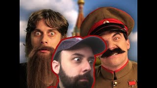 Epic Rap Battles Of History  Rasputin vs Stalin REACTION [upl. by April]