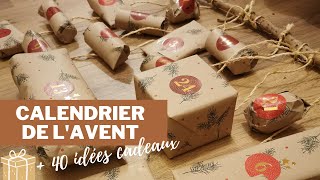 Tuto  Calendrier de lavant personnalisé  40 IDÉES DE CADEAUX [upl. by Jodie]