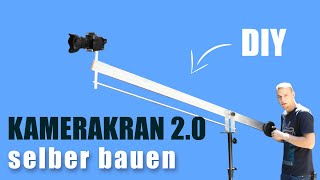 Kamerakran selber bauen DIY  einfach und schnell 20 NeilProduction [upl. by Hgielyk]