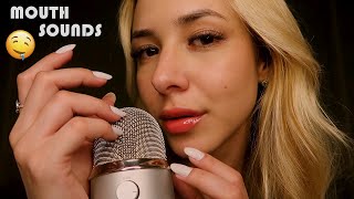 ASMR  PURO SONS DE BOCA INTENSOS com FUNDO ESCURINHO [upl. by Adrianne]