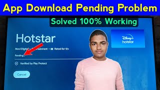 smart tv me app download nahi ho raha hai  android tv app install pending problem solved [upl. by Ecaj]