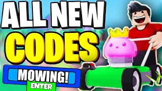 ALL NEW SECRET CODES in MOWING MASTER SIMULATOR CODES Mowing Masters Simulator Roblox 2021 [upl. by Melisent]