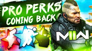 MW2 in 2022 are Pro Perks Returning [upl. by Aiciles]