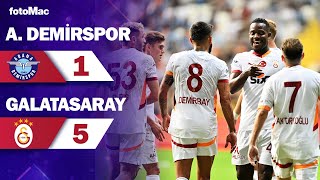 Adana Demirspor 15 Galatasaray I Maç Özeti I Trendyol Süper Lig 4 Hafta galatasaray gs [upl. by Kubetz]