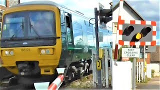 Cookham Level Crossing Berkshire [upl. by Sivie]