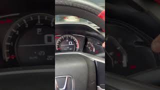 2017 Honda civic oil life reset [upl. by Noyes153]