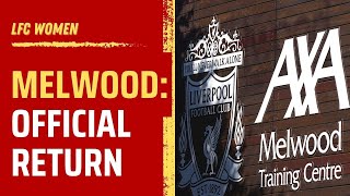 Liverpool FC return to historic Melwood training ground  Official opening [upl. by Eerhs]