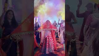 Bride Entry Wedding Function  brideentry wedding shortsvideos [upl. by Darken]