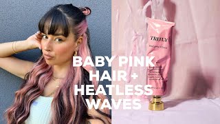 GRWM ft Truly Beauty  Heatless waves [upl. by Sunday]