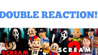 SML Double Reaction Scream 1 And Scream 2 [upl. by Nahtanoj144]