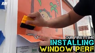 Window perf installation [upl. by Ramgad]