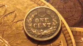 Coin Pickup  1862 Indian Head Penny [upl. by Hcaz211]