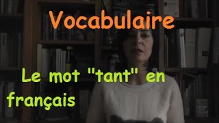 Les différentes utilisations de quottantquot en français [upl. by Anoi]