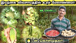 60 சென்டில் 8 டன் காய்கறிகள் கொள்முதல்  Iyarkai vivasayam in tamil  organic farming in tamil [upl. by Nnylyar]