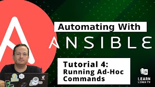 Getting started with Ansible 04  Running adhoc Commands [upl. by Schmeltzer]