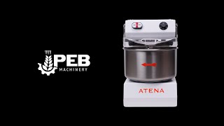 ATENA spiral mixer  impastatrice spirale [upl. by Anayik]