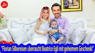 Florian Silbereisen schickte Neujahrsgrüße und ein geheimes Geschenk die Familie von Beatrice Egli [upl. by Eluj]