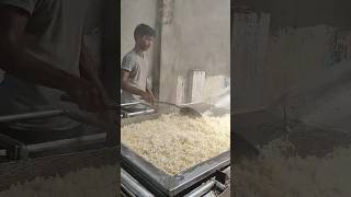 STasty  Snake Lyder Frying Preparation process  Fryums  shorts STasty [upl. by Aihseket]