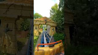 ‼️POWERFUL Launch on Anubis was AWESOME 💥 rollercoaster fast belgium europe [upl. by Anselme]