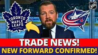 CONFIRMED NOW LEAFS SIGN NEW FORWARD WELCOME TO TORONTO MAPLE LEAFS NEWS [upl. by Lessur]