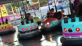 Bumper Car Madness at the Ohio State Fair Columbus OH [upl. by Naicul]