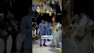 music love viralvideo gospelmusic duet wedding bridesmaids groomsmen love [upl. by Nyledaj61]