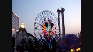 Mickeys Fun Wheel Cast Member Lighting Ceremony [upl. by Nnaillek622]