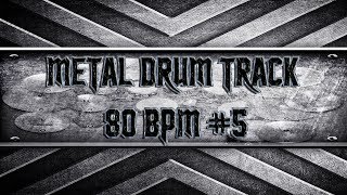 Southern Metal Drum Track 80 BPM HQHD [upl. by Signe826]