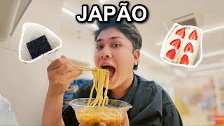 24h COMENDO NA LOJA DE CONVENIÊNCIA DO JAPÃO [upl. by Angelita506]