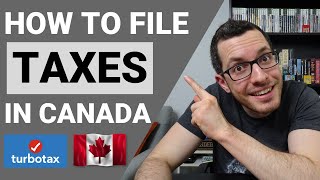 How to FILE TAXES in CANADA  TURBOTAX Tutorial  Online Tax Return Walkthrough  Canadian Tax Guide [upl. by Ayom777]