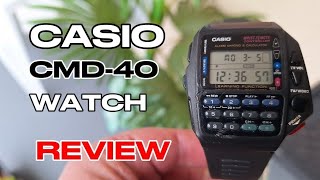 Casio CMD40 Remote Watch Review  Module 1174  Ep 52 [upl. by Soma846]