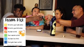 DRINKING DICE GAME 🎲 👉🏼 [upl. by Anahtor]