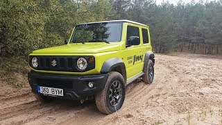 4x4 auto testa pirmie iespaidi Suzuki Jimny 2018  iAutolv [upl. by Dennet788]