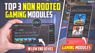 Smooth Performance Non Rooted Gaming Module  Top 3 Best Non Rooted Module For All Android Device [upl. by Aztiray]