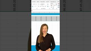 ExcelHacks Zeitachsen perfektionieren ⏰📊 excel exceltipps microsoft effizienz [upl. by Arrim]