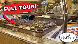 NEW Entire 2024 Bellagio Buffet WalkThough Tour in Las Vegas [upl. by Kamin885]