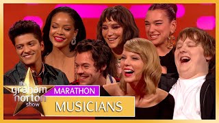 Lewis Capaldi Cant Handle His Own Joke  Best of Musicians Marathon  The Graham Norton Show [upl. by Sikko839]