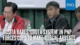 Bosita bares ‘quota system’ in PNP forces cops to make illegal arrests [upl. by Yornek]