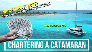 Catamaran bareboat charter how much does it cost [upl. by Anairuy]