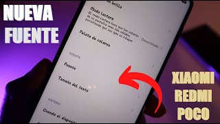 La Mejor FUENTE De Letra Para Xiaomi  Redmi  Poco [upl. by Alsi]