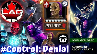 Autumn of Agony Jabari Panther Control Denial Objective x3 Different Solos ProwlerSkullFAM MCOC [upl. by Lynnett164]