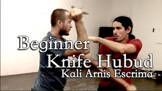 HUBUD KNIFE Drill  Kali Escrima Arnis [upl. by Hsemar428]