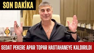 SEDAT PEKERE SUİKAST MI YAPILDI  SEDAT PEKER SON DAKİKA  SEDAT PEKERİN SON TWEETİ [upl. by Adriano]